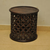 Bristol Carved Rings Round Coffee Table